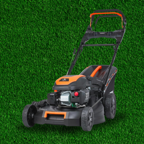 FUXTEC FX-Stratosonic | Tondeuse Autotractée Essence, 51 cm, 170 cm³, Démarrage Électrique, 60L