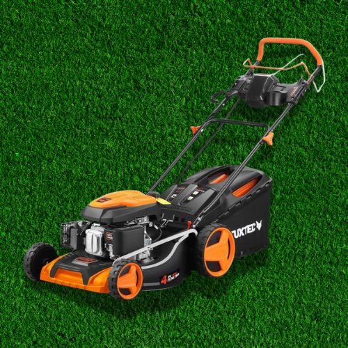 FUXTEC FX-OmniaTech | Tondeuse Autotractée Thermique 146cm³ – 46cm, 3.5 HP, 50L