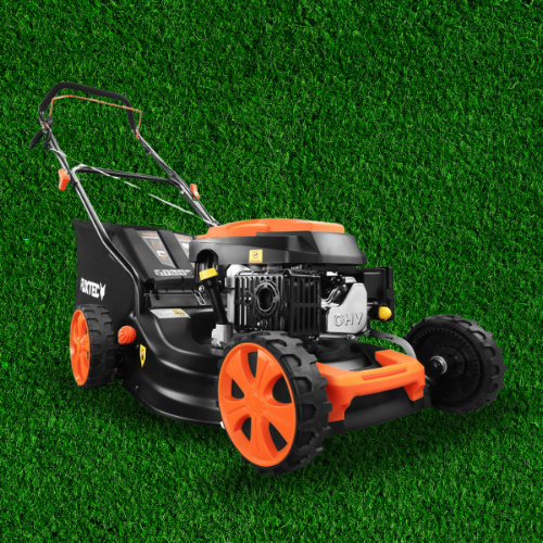 FUXTEC FX-Inovex | Tondeuse à Gazon Push 146cm3 – Largeur 46cm, 3.5 HP, Bac de 50L – Modèle RM4646ECO